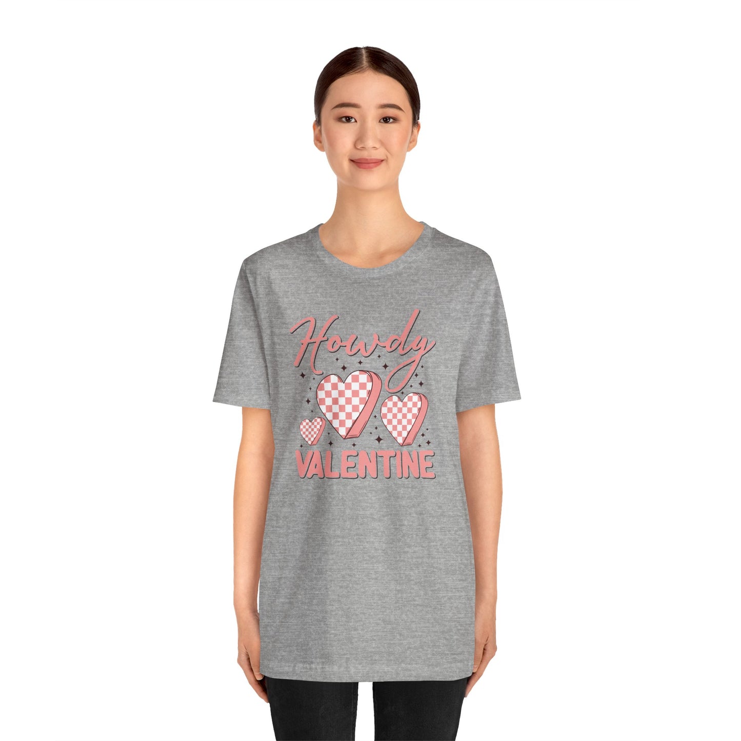 Howdy Valentine Short Sleeve Tee