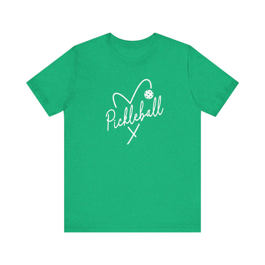 Pickleball Heart Graphic Tee