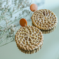 Rattan Earrings