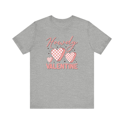 Howdy Valentine Short Sleeve Tee