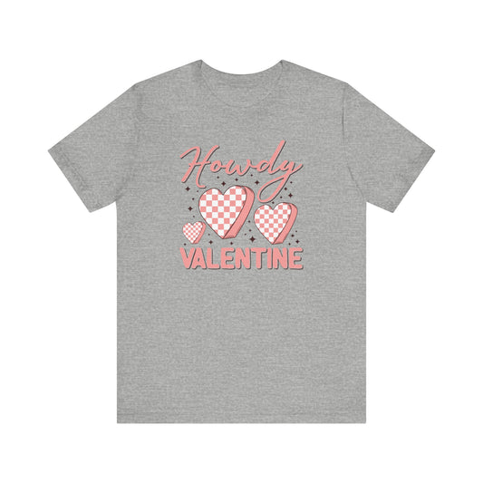 Howdy Valentine Short Sleeve Tee