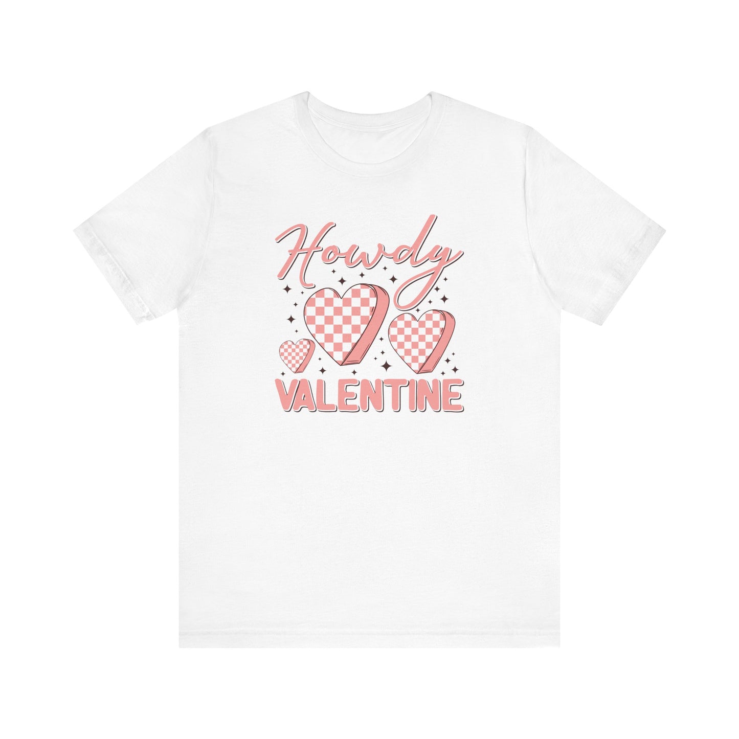 Howdy Valentine Short Sleeve Tee