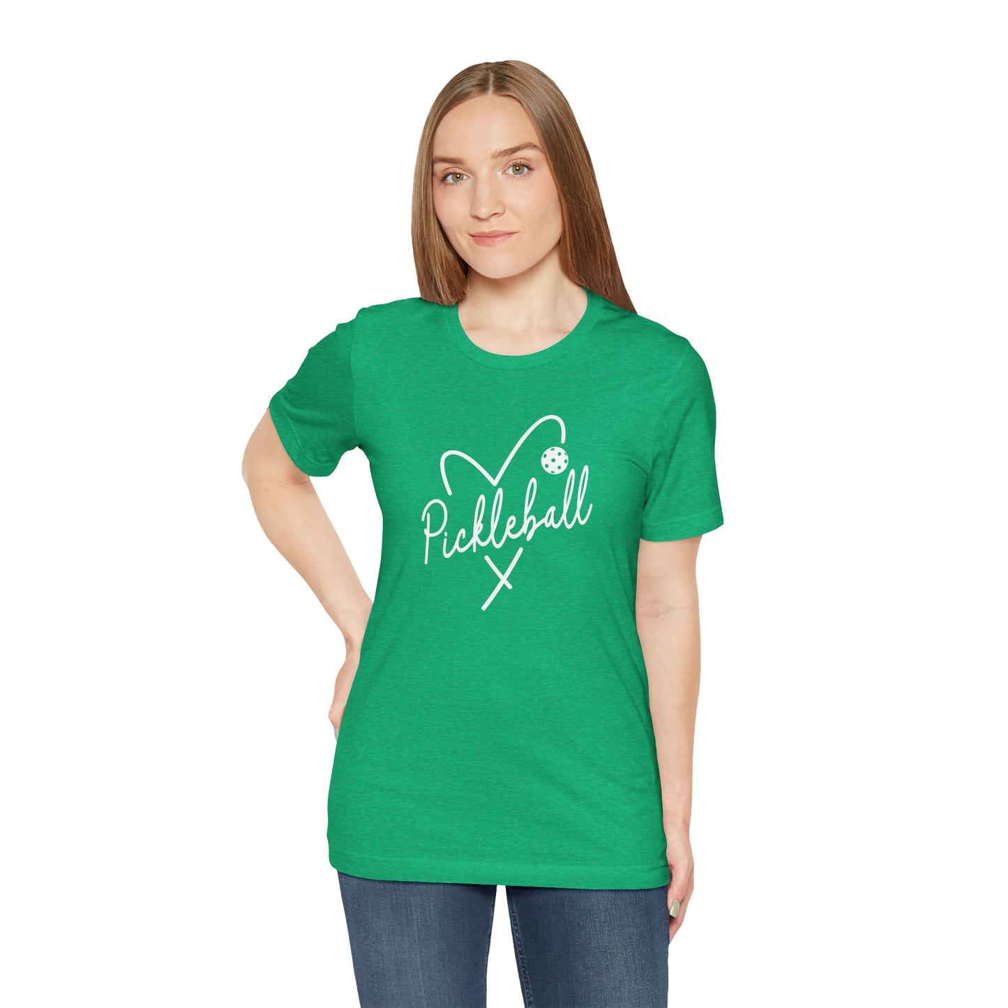 Pickleball Heart Graphic Tee