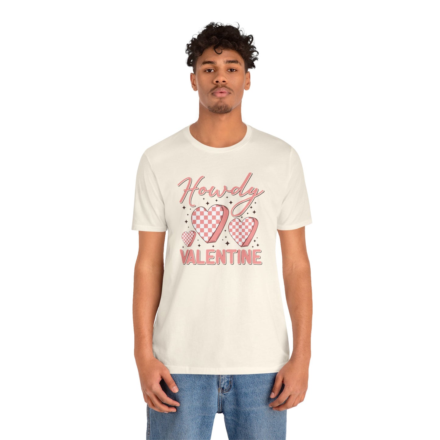 Howdy Valentine Short Sleeve Tee