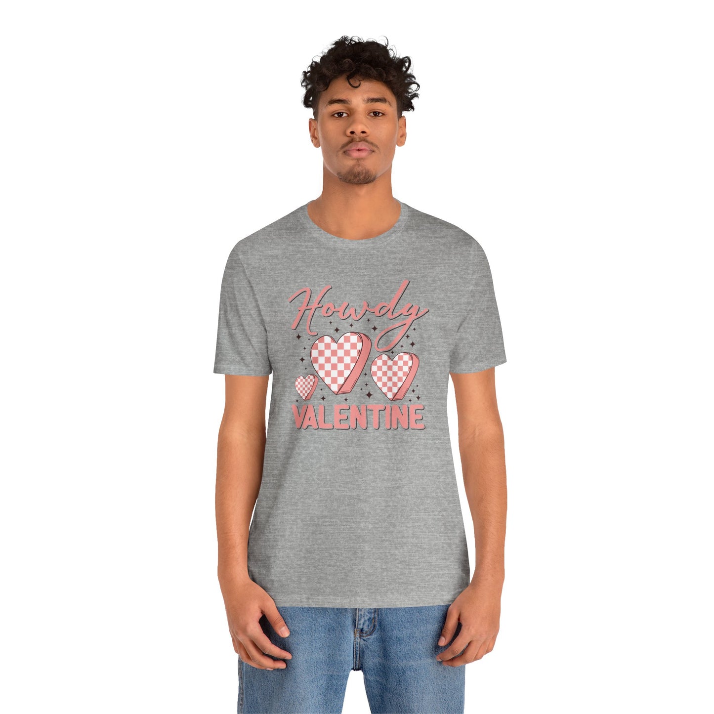 Howdy Valentine Short Sleeve Tee