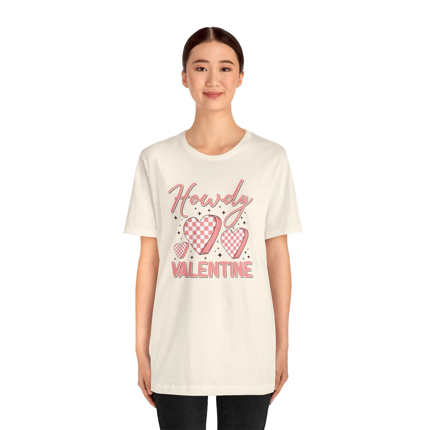 Howdy Valentine Short Sleeve Tee