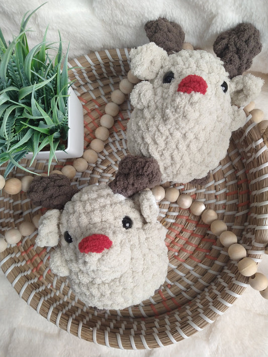 Chunky Reindeer Plushie